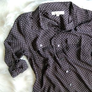 Loft Button Down Blouse